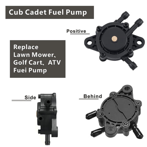 Replacement Fuel Pump Kit For Lawn Mowers And Garden Tractors Fits Briggs And Stratton 597338 808492 Kohler 17Hp To 27Hp Engines