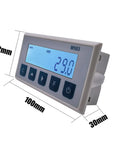 M503 Magnetic Scale DRO Display With Built In Magnetic Measurement System And Magnetic Tape For Woodworking, Stain Belt Profile Ready To Roll, Embedded Sensor, Plug And Play Benchtop Setup, 100x52x30mm display