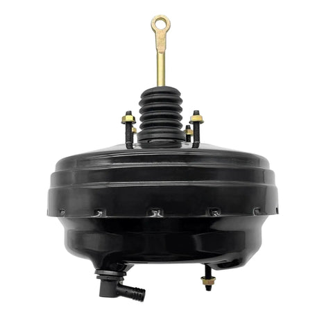 Straight Shooter Vacuum Power Brake Booster Fits Jeep Wrangler Liberty Dodge Nitro 2007 Through 2012 heavy steel design, front view.