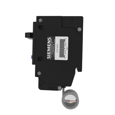 15 Amp 120 Volt Tandem CAFCI Type QTA Circuit Breaker Two Circuits In One 1 Pole LED Trip Indicators Load Lug Only Space Saving Design