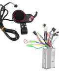 48V Brushless Motor Controller With LCD Display For Electric Vehicles High Efficiency Speed Control System with wiring harness.
