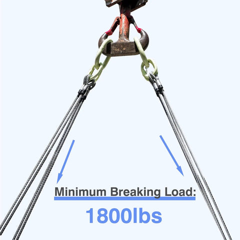 1/8 Inch T316 Stainless Steel Cable Railing Kit with 1800 lb breaking load for Outdoor Decks and Marine Use