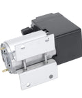 Slick Dc 12v Mini Vacuum Pump Featuring 6w Micro Diaphragm Engineering And Rugged Aluminum Housing For smooth air suction.