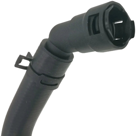 Close-up of HVAC Heater Hose Assembly for Ford and Lincoln Direct Replacement Durable Temperature Resistant Hose Prevents Cracking And Leaks