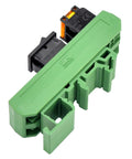 Rail Mount Rocker Switch Module For 10 Amp Power, Compatible With 250VAC Or 50VDC, One Channel, Easy On Off Rocker, Removable Cover