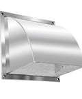 Heavy Duty 8 Inch Stainless Steel Exhaust Vent Cap For Outdoor Wall With Mesh Screen 304 Stainless Steel Construction Rust Resistant