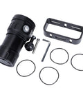Beast Mode Dive Light 18000 Lumen Diving Flashlight Waterproof IPX8 with accessories and mounting kit