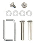 Mounting hardware for 60mm By 18mm Luggage Replacement Wheels Kit That Rolls Smooth With ABEC 608zz Bearings Inline Skate Wheels