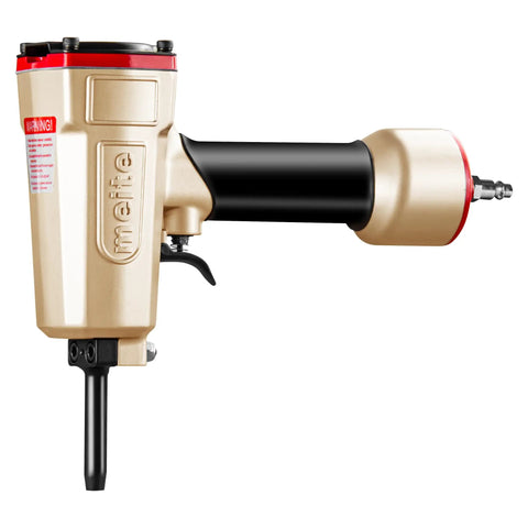 Pneumatic Nail Remover and Nail Puller for 9 to 16 Gauge Nails Air Punch Nailer Denailer Gun, beige and black, side view