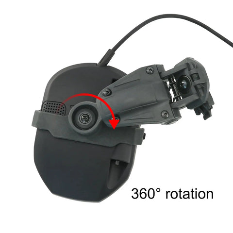 Heavy Duty Arc Rail Adapter For Tactical Helmets Slams Tight On Fast Ach And Mich Platforms Smooth Ride With Walkers Razor Electronic Earmuffs Range Ready And Dead Nuts Secure For Daily Drills