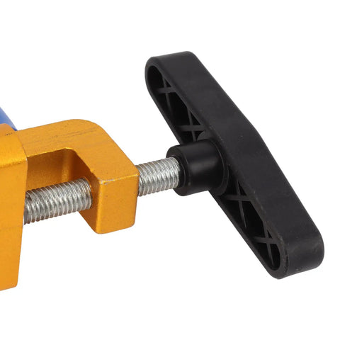 Close-up of Glass Tile Cutter Tool Handheld Alloy Design For Ceramic And Glass Cutting, 290g Weight, handle and screw mechanism.