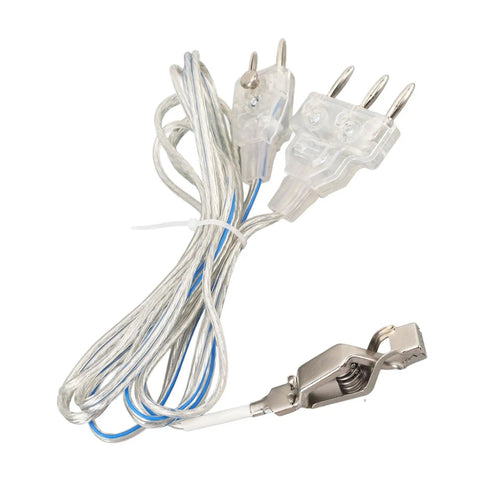 Stainless Steel Plastic Fencing Body Cord With Transparent Foil And Epee Connecting Wire For Competitive Fencing Events Durable ProGrade Gear