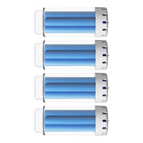 Four rolled Ultra Absorbent Microfiber Mop Cloths That Trap Dust Hair And Debris For Dry And Wet Mopping Reusable Pads
