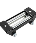 Winch Roller Fairlead 6 Inch Mount For Steel Cable ATV UTV Winches, 4000 To 5500 Lbs Capacity, CNC Machined Steel Frame, 152 Mm Bolt