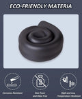 Coiled Go-To EPDM Foam Pipe Insulation Tube, six-foot long, 3/4 inch inside diameter, 3/8 inch wall thickness
