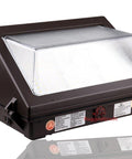 100W LED Wall Pack Durado III Series 14500 Lumens 5000K Bright White Semi Cut Off Outdoor Wall Light With Bronze Housing