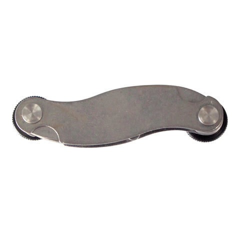 Unipec screw pitch gauge, metal folding thread gauge with 18 leaves for metric pitches