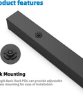 Heavy Duty Rack Mount Pdu Power Bar Loaded With 44 Outlets Featuring 36 C13 And 6 C19 Plus Two 5 20R Plugs Nema L21 30P Input And 10 Ft Cord For Data Center Rigs with adjustable tool-less mounting.