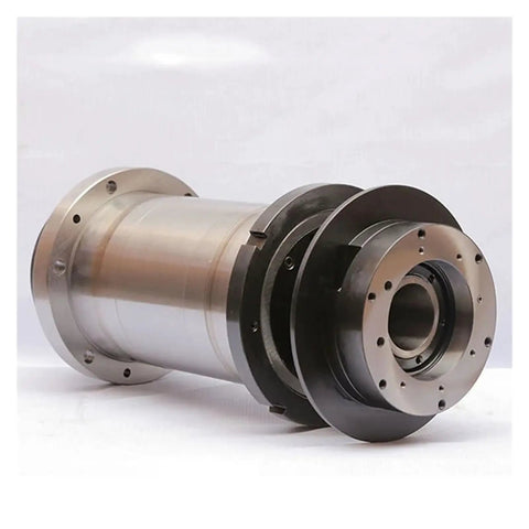 Straight Fire Cnc Lathe Spindle With A2 Four Mount And One Twenty Millimeter Shaft Features Triangle Wheel for heavy duty work