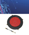 Long Range 5.8GHz Triple Feed Patch Antenna With High Gain For RC Drones FPV, antenna with connectors on white background