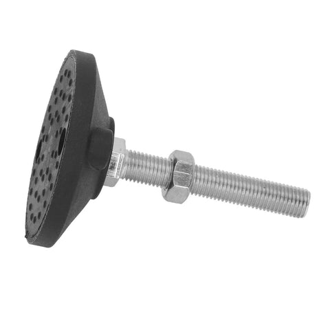 Adjustable Round Nylon Leveling Feet For Heavy Duty Furniture And Machinery Anti Slip Glide Mount 200kg Load Capacity 100mm Adjustable Height