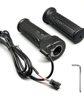 Full Twist Throttle For 12V-72V Ebikes And Scooters 3 Pin SM Connector 71 Inch Wire Right Hand Grip
