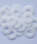 Teflon Flat Washers For Folding Knife Pivot Pins Low Friction Bearing Shims and Spacers Brass or Teflon Compatible