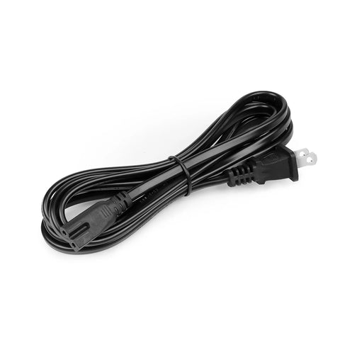Pro Grade 6 Ft 2 Prong AC Power Cord For Sewing Machines 18 AWG 125V UL Listed Compatible With Brother Singer White Bernina Baby Lock Viking Pfaff