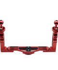 Underwater Camera Tray Aluminum With Type III Hard Anodized Build For Stable Mounting Of Underwater Housings, 1 Inch Ball