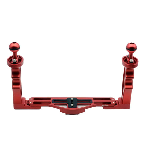 Underwater Camera Tray Aluminum With Type III Hard Anodized Build For Stable Mounting Of Underwater Housings, 1 Inch Ball