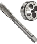 3/8-32 UNEF HSS Tap And Die Set For Metalworking Pro Grade Thread Repair Kit, tap and round die for steel and aluminum