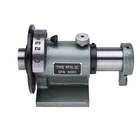 Top Shelf Precision Indexing Spin Jig Fixture For Drill Mill Lathe And Grinding, green cast steel body, precise rotary indexer