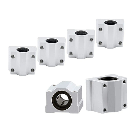 Linear Motion Bearing Slides SCS6UU SCS8UU SCS10UU SCS12UU For CNC Machines And 3D Printers, aluminum bearing blocks