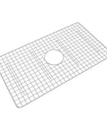 Stainless Steel Wire Sink Grid For MS3018 Kitchen Sink With Plastic Feet, Vinyl Coated In White Or Biscuit, Protects Sink Bottom