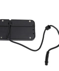 Back view of 8 Gang LED Touch Switch Panel with water resistant dimmable relay system and wiring for trucks, boats, ATVs.