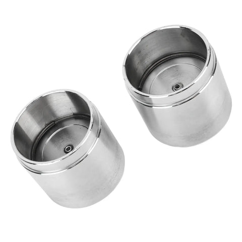 Stainless Steel Trailer Wheel Bearing Protectors With Dust Covers, Universal Bearing Caps for Boats, RVs, ATVs, fits 1.98 inch hub