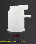 3.0L Power Steering Pump Reservoir Direct Fit For 2003 To 2007 Honda Accord V6 With Pipe Hose Clamp Replace 53701SDAA01