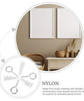 Self Drilling Drywall Anchors And Screws Kit with Lightweight Nylon and Iron Construction shown in interior setting.