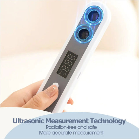 Portable Handheld Ultrasonic Height Meter For Kid Friendly Use And Adults Digital Stadiometer With USB C Rechargeable Battery height meter with LED display