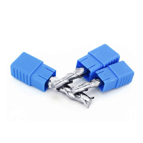 Top Shelf Two Flute Carbide Router Bit For CNC Milling And Woodworking Trimming Tool Featuring Tough Tungsten Steel Spiral End Mill.