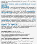 Label of Hospital Grade Germicidal Bleach Wipes Ready To Use Disinfectant For Industrial Cleaning Kill C Difficile In 3 Minutes 58 Seconds