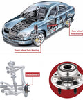 Front Or Rear Wheel Bearing And Hub Assembly For GM Cars And SUVs Fits Malibu Impala Equinox Terrain Lacrosse Regal Saab 9 5 Cadillac XTS CTS 2010 2017 Durable Wheel Hub Replacement