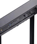 Back view of Rock Solid 43 Inch Touchscreen Digital Kiosk Running Android 11 with USB, HDMI, and power ports.