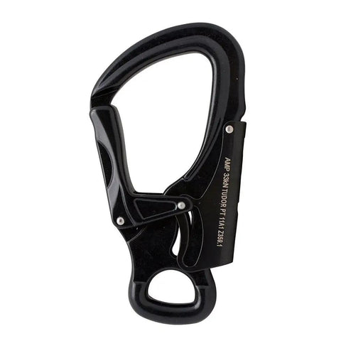 Shock Absorbing Lanyard Snap Hook With Frog Snap Hook, 5,000 LBS Rated Safety Lanyard For Mountaineering and Construction