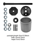 Tough As Nails Car Bushing Installer Set Professional Metal Sleeve Press Kit tool components on a white background