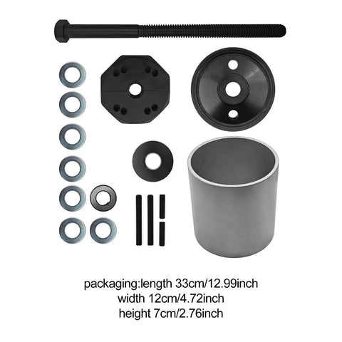 Tough As Nails Car Bushing Installer Set Professional Metal Sleeve Press Kit tool components on a white background
