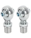 Built Tough 1.25 Inch Heim Joint Rod End Linkage Kit featuring chromoly balls and round tube adapters for vehicle steering.