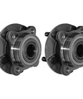 Direct Fit Front Wheel Bearing And Hub Assembly Kit For Mitsubishi Lancer And 3000GT, Dodge Stealth 1991-1996, 2X Replacement Hubs With Bearings