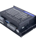 TE Series Digital Stepper Driver for Nema 34 Motors, 2.4-7.2A, black housing with connectors, high efficiency motion controller