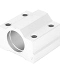 Heavy-Duty Linear Bearing Slider SCS10UU 10mm for CNC and 3D Printer Parts, Aluminum block with 4 mounting holes